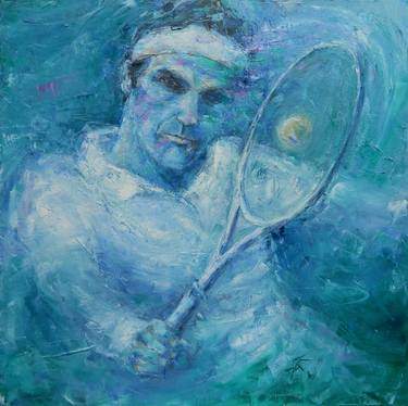 Print of Abstract Expressionism Sports Paintings by Dan Campbell