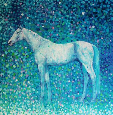 Print of Art Deco Horse Paintings by Andrei Sitsko