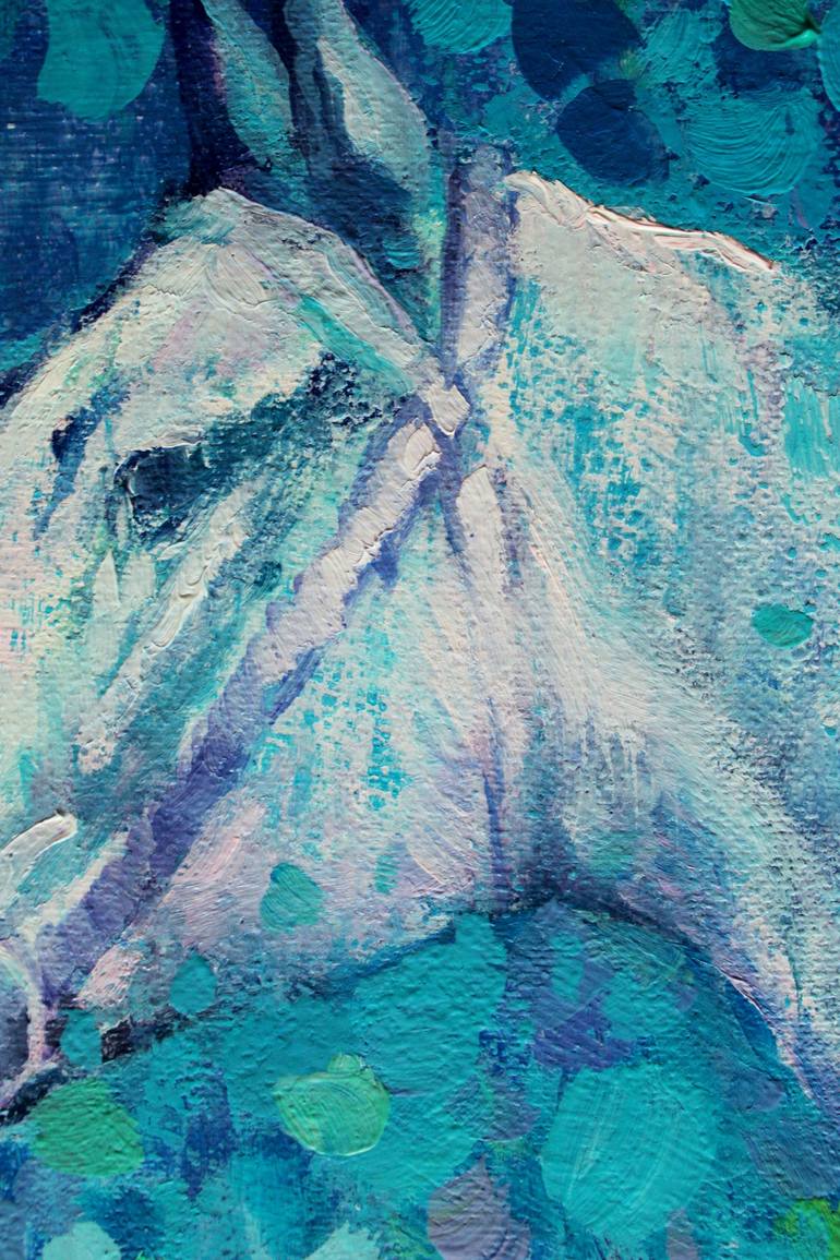 Original Art Deco Horse Painting by Andrei Sitsko