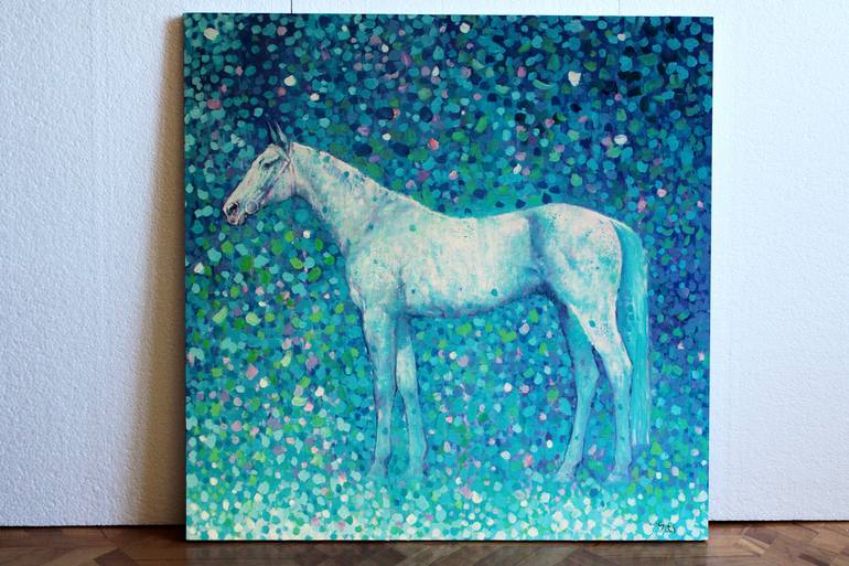 Original Horse Painting by Andrei Sitsko