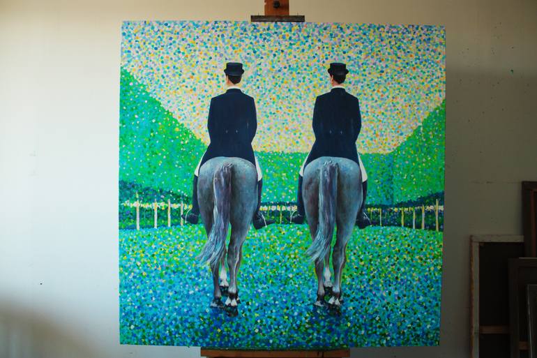 Original Contemporary People Painting by Andrei Sitsko