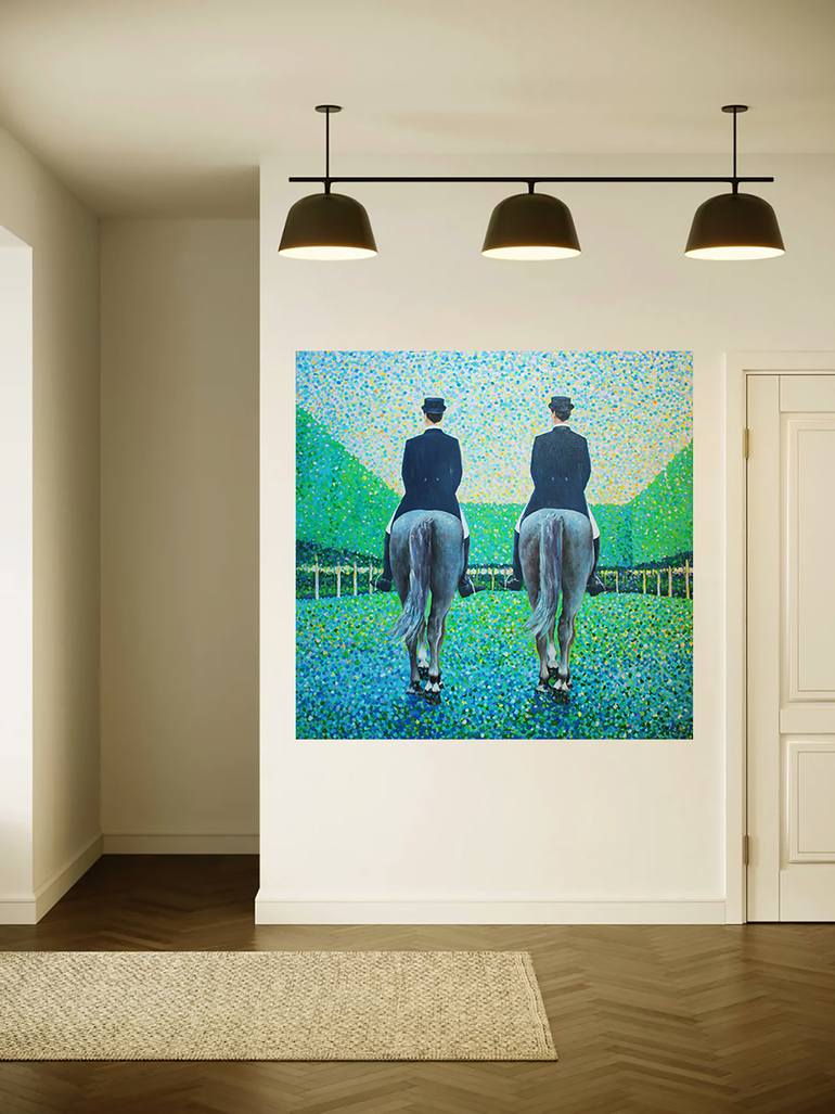 Original Contemporary People Painting by Andrei Sitsko