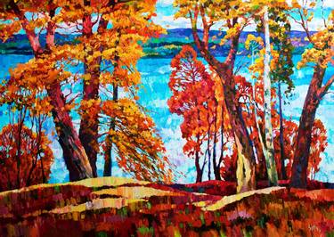 Original Impressionism Landscape Paintings by Andrei Sitsko