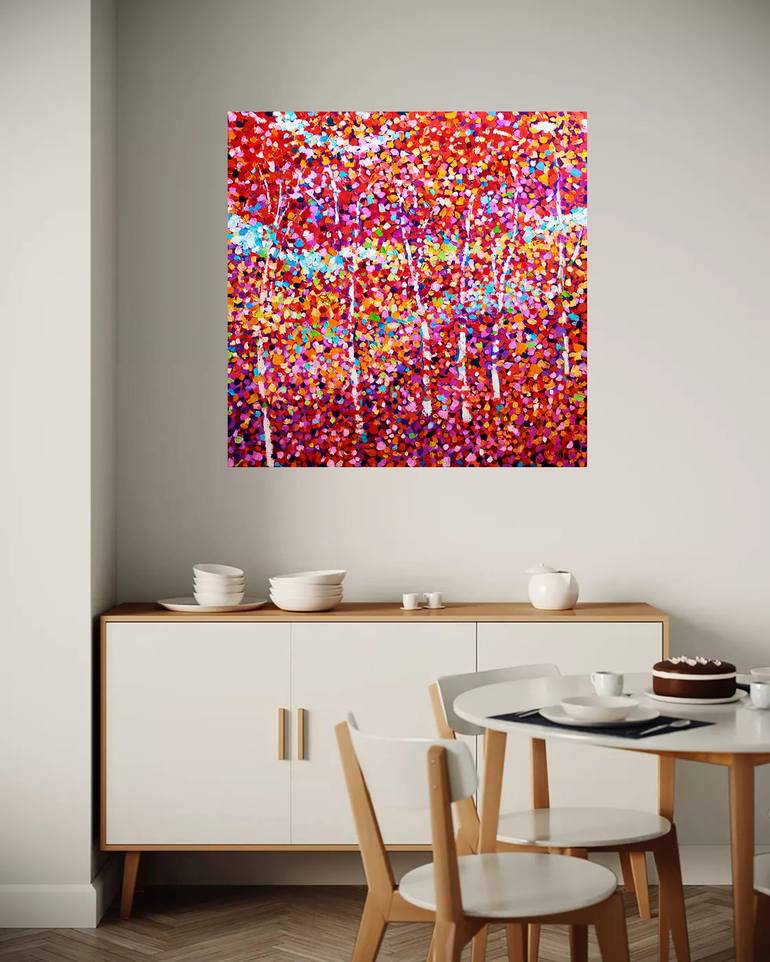 Original Abstract Nature Painting by Andrei Sitsko