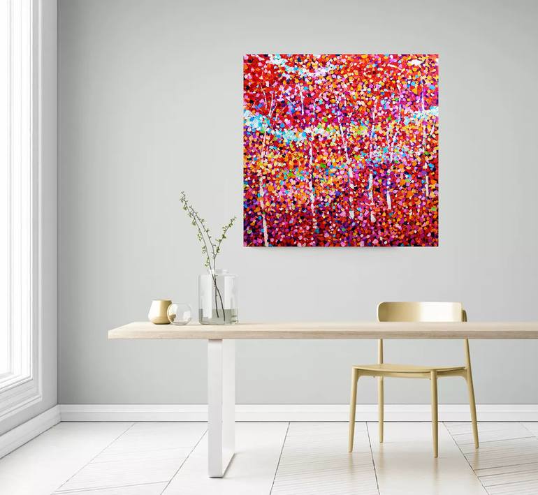 Original Abstract Nature Painting by Andrei Sitsko