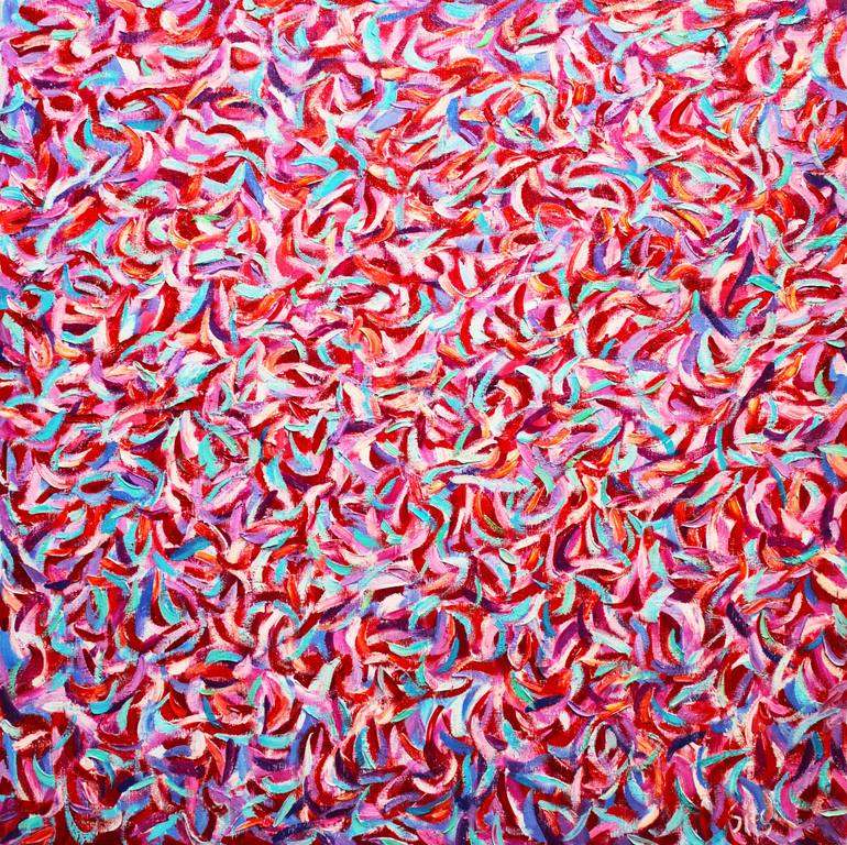 Original Abstract Expressionism Abstract Paintings by Andrei Sitsko