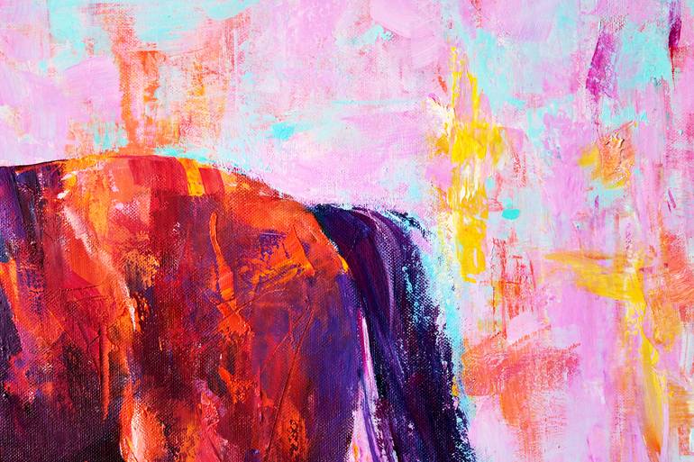 Original Abstract Pop Culture/Celebrity Painting by Andrei Sitsko