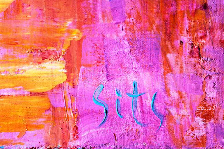 Original Abstract Pop Culture/Celebrity Painting by Andrei Sitsko