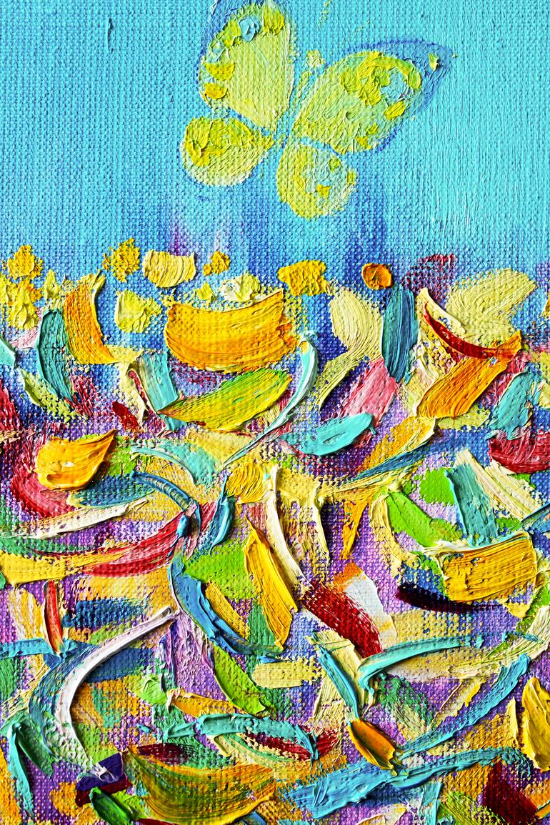 Original Abstract Nature Painting by Andrei Sitsko