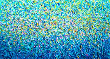 Original Abstract Seascape Painting by Andrei Sitsko