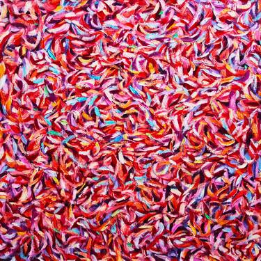 Original Art Deco Abstract Painting by Andrei Sitsko