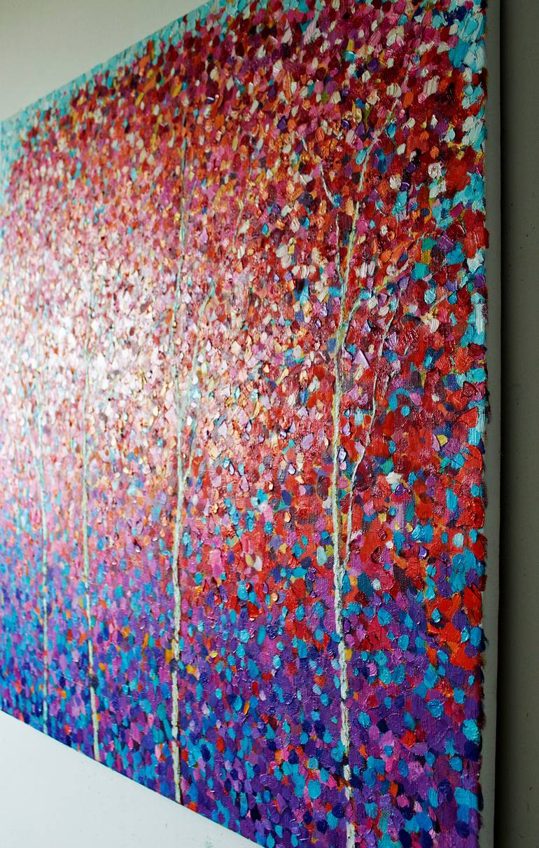 Original Abstract Landscape Painting by Andrei Sitsko