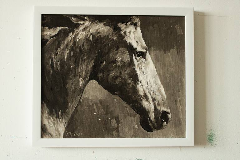 Original Contemporary Animal Painting by Andrei Sitsko