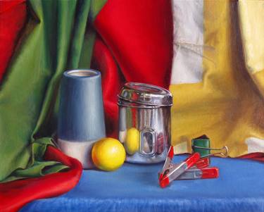 Original Fine Art Still Life Paintings by Thomas Legaspi