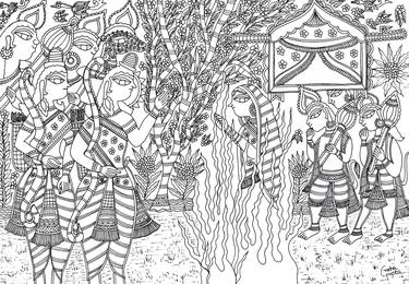 ramayana coloring pages