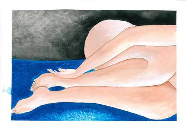 Print of Illustration Nude Paintings by Angelique Garrido