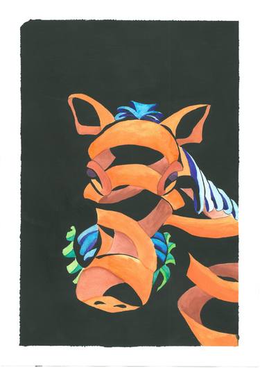 Print of Abstract Expressionism Animal Paintings by Angelique Garrido