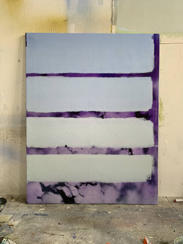Original Abstract Painting by Helen Tóth