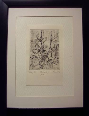 Print of Figurative Botanic Printmaking by Helen Tóth