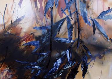 Print of Abstract Expressionism Nature Paintings by Helen Tóth