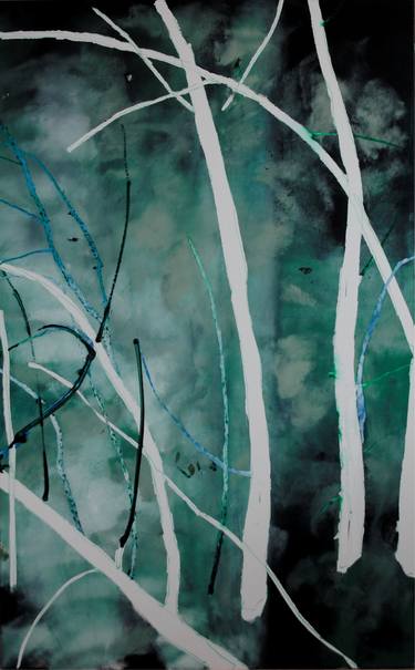 Print of Expressionism Nature Paintings by Helen Tóth