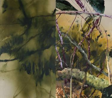 Print of Abstract Nature Paintings by Helen Tóth