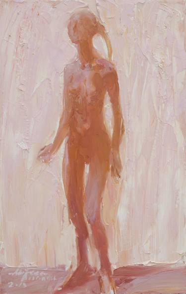 Print of Expressionism Nude Paintings by Mircea Doinaru