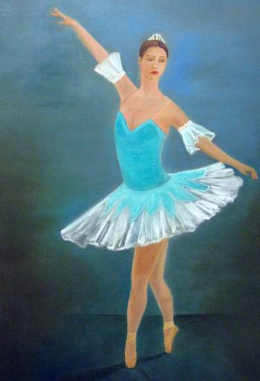 Original Fine Art Performing Arts Painting by Olecia Foster