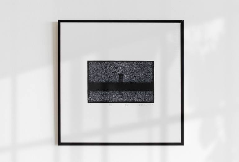 Original Minimalism Abstract Printmaking by Bartosz Cebula