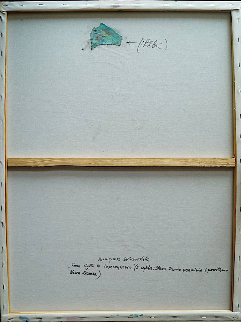 Original Contemporary Landscape Painting by Remigiusz Dobrowolski