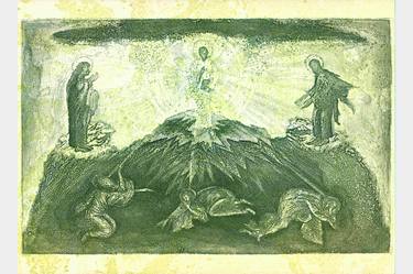 Print of Figurative Religious Printmaking by Remigiusz Dobrowolski