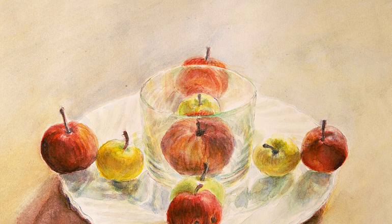 Original Conceptual Food & Drink Painting by Remigiusz Dobrowolski