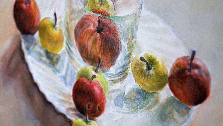 Original Conceptual Food & Drink Painting by Remigiusz Dobrowolski
