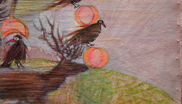 Original Figurative Animal Painting by Remigiusz Dobrowolski