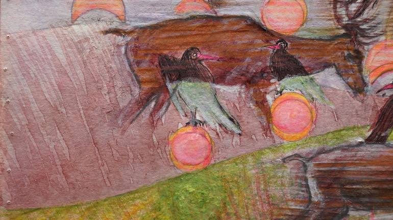 Original Figurative Animal Painting by Remigiusz Dobrowolski