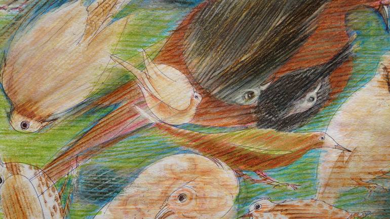 Original Expressionism Still Life Painting by Remigiusz Dobrowolski