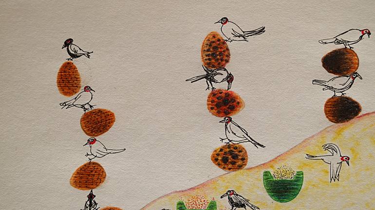 Original Dada Other Drawing by Remigiusz Dobrowolski