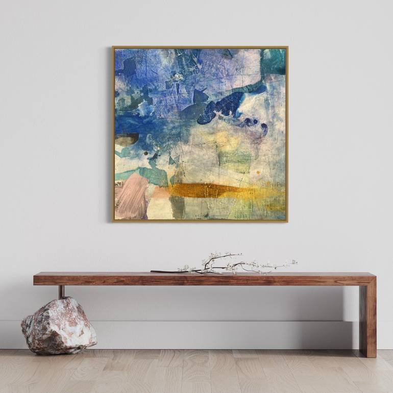 Original Abstract Expressionism Abstract Painting by Catherine Baumhauer