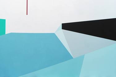 Original Abstract Geometric Paintings by Andre Lemos Pinto