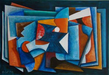 Original Abstract Paintings by Safet Begic