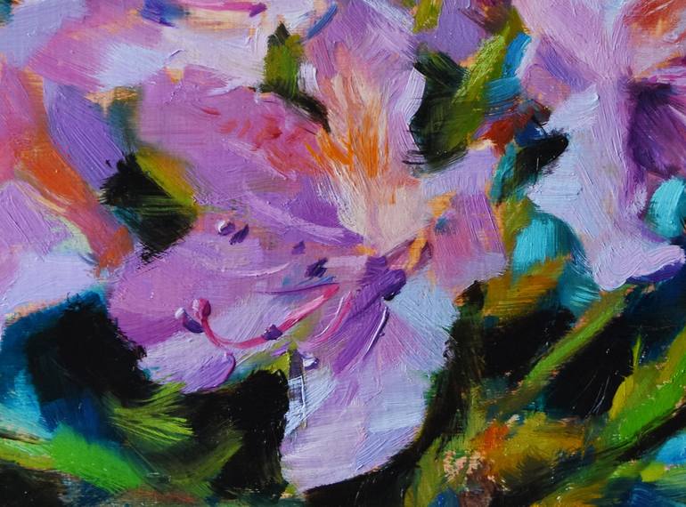 Original Impressionism Botanic Painting by Kat Wright