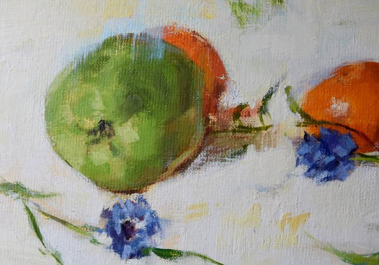 Original Impressionism Still Life Painting by Kat Wright