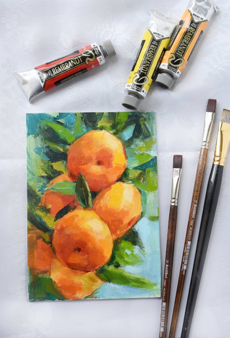 Original Realism Botanic Painting by Kat Wright