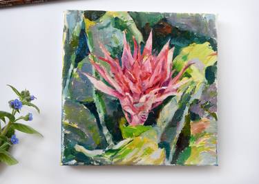Original Impressionism Botanic Paintings by Kat Wright