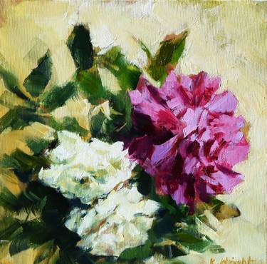 Original Floral Paintings by Kat Wright