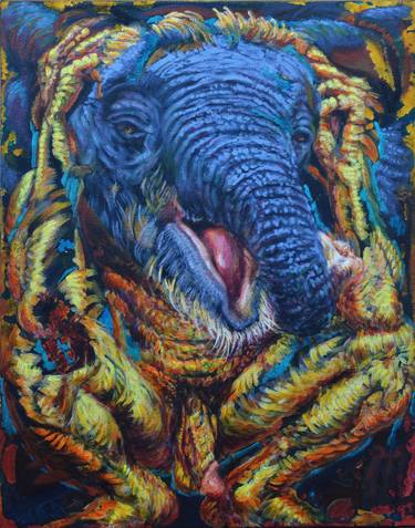 Print of Abstract Animal Paintings by Ashley Johnson