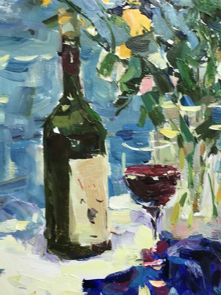 Original Impressionism Still Life Painting by Yuliia Pastukhova