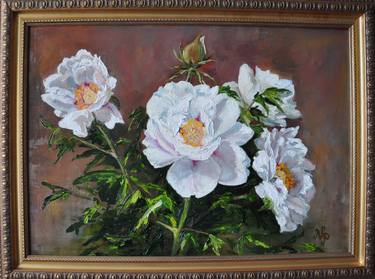 Original Floral Paintings by Nataliya Popel