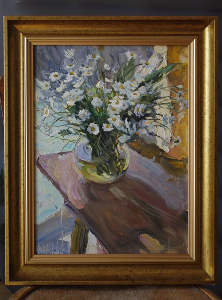 Original Floral Painting by Sviatoslav Franko