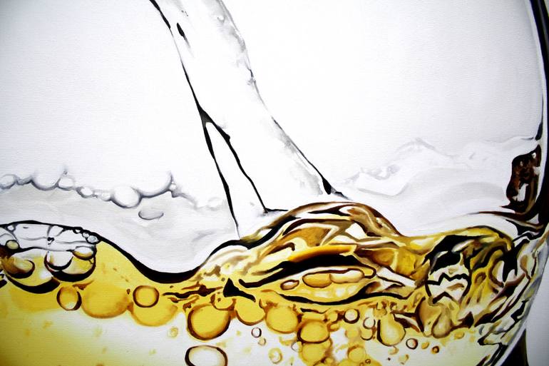 Original Photorealism Food & Drink Painting by Lucia Bergamini